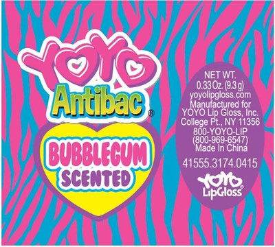 Image Of Bottle Label (Label Bubble Gum)